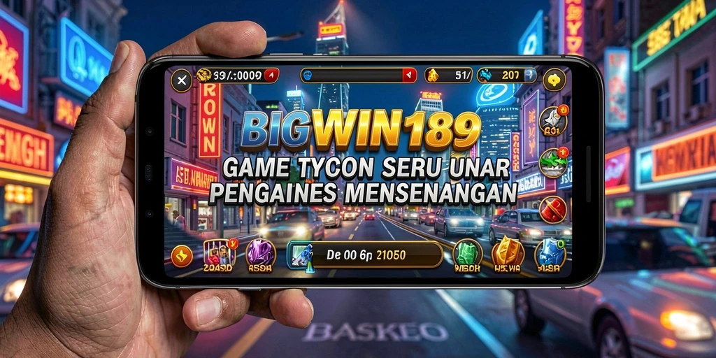 Screenshot utama BIGWIN189 menampilkan pengalaman seru dalam gameplay Tycoon.