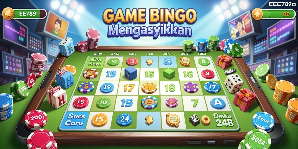 Tampilan gameplay seru Bingo di EE789.