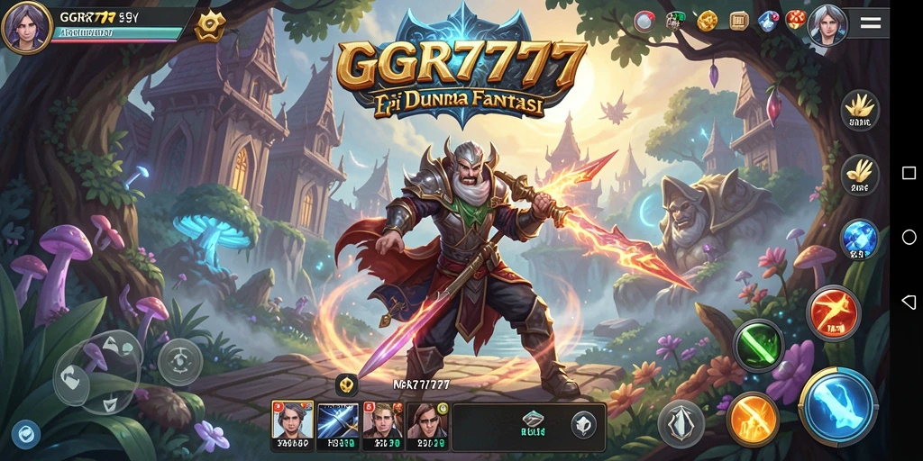 Tampilan gameplay GGR7777 yang mendebarkan dan penuh aksi.