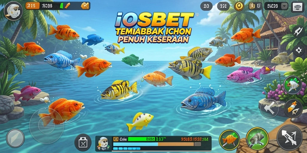 Gameplay Tembak Ikan yang seru dan mendebarkan di IOSBET.