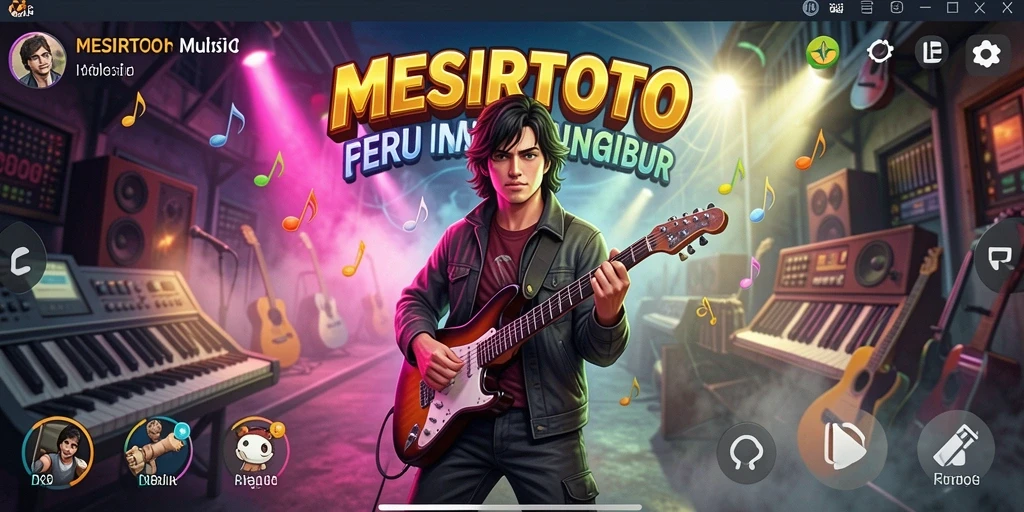 Gameplay MESIRTOTO yang menarik dengan berbagai pilihan lagu.