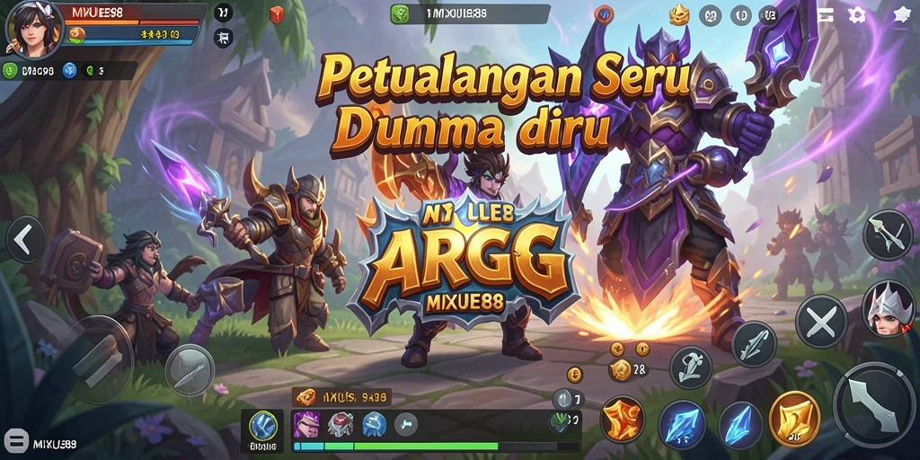 Tampilan gameplay MIXUE88 yang mendebarkan dan seru.