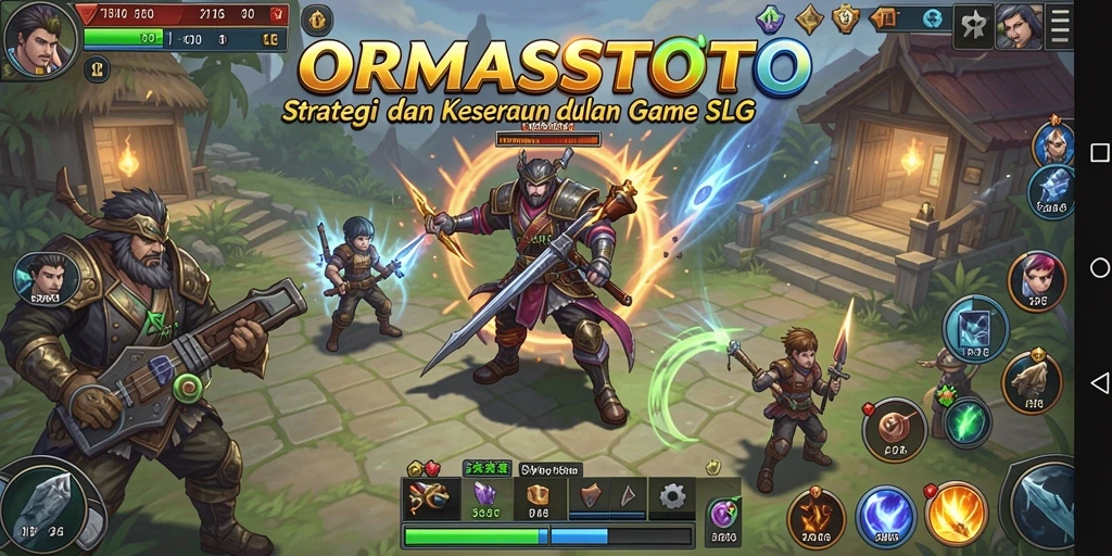 Tampilan gameplay menarik dari ORMASSTOTO dengan elemen strategi mendalam.