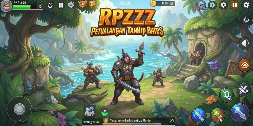 Tampilan menarik dari gameplay RPG yang mendebarkan.