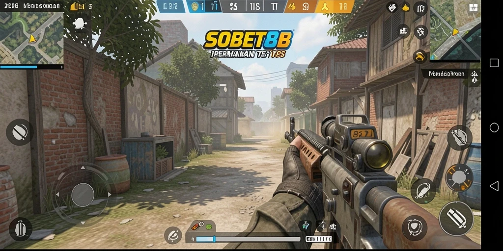 Tampilan aksinya yang seru di gameplay SOBET88.