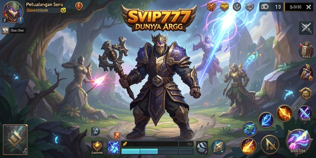 Tampilan screenshot SVIP777 menampilkan aksi seru gameplay ARPG yang mendebarkan.