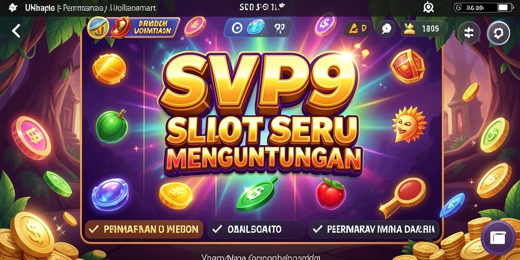 Tampilan gameplay seru dari SVIP9 dengan efek grafis yang menawan.